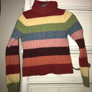 long sleeve wool turtleneck